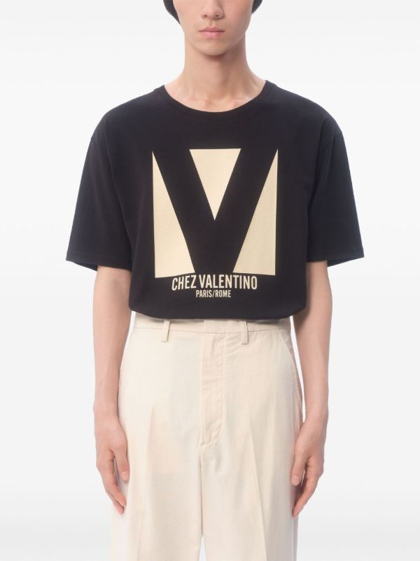 Browns Valentino Garavani Logo-print T-shirt | Browns T-Shirts