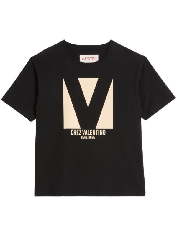 browns Valentino Garavani logo-print T-shirt | Browns T-Shirts