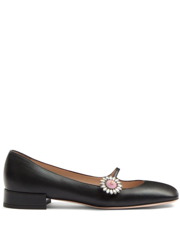 browns Valentino Garavani Mary Jane Ballet Flats | Browns Ballerina Shoes