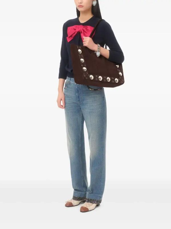 Browns Valentino Garavani Medium Nellcôte Shoulder Bag | Browns Shoulder Bags