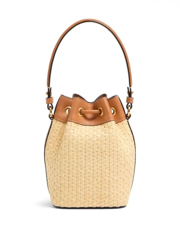 Browns Valentino Garavani Mini VLogo Signature Bucket Embroidered Bag | Browns Bucket Bags