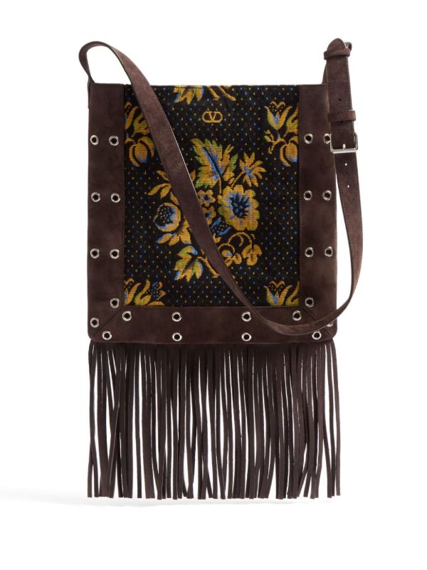 Browns Valentino Garavani Nellcôte Jacquard Shoulder Bag | Browns Shoulder Bags