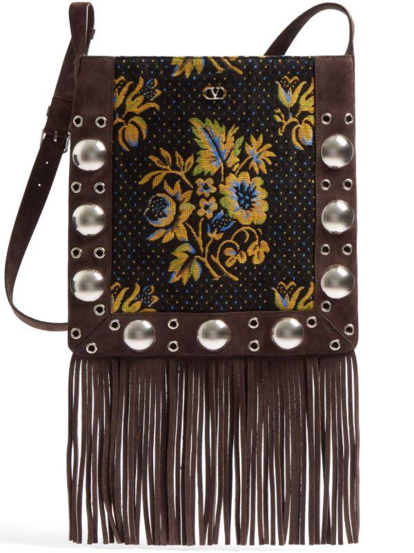 browns Valentino Garavani Nellcôte Jacquard Shoulder Bag | Browns Shoulder Bags