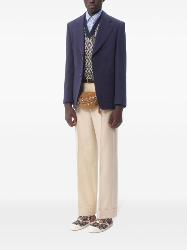 Browns Valentino Garavani Notch Lapels Blazer | Browns Blazers