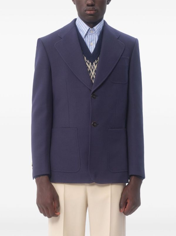 Browns Valentino Garavani Notch Lapels Blazer | Browns Blazers