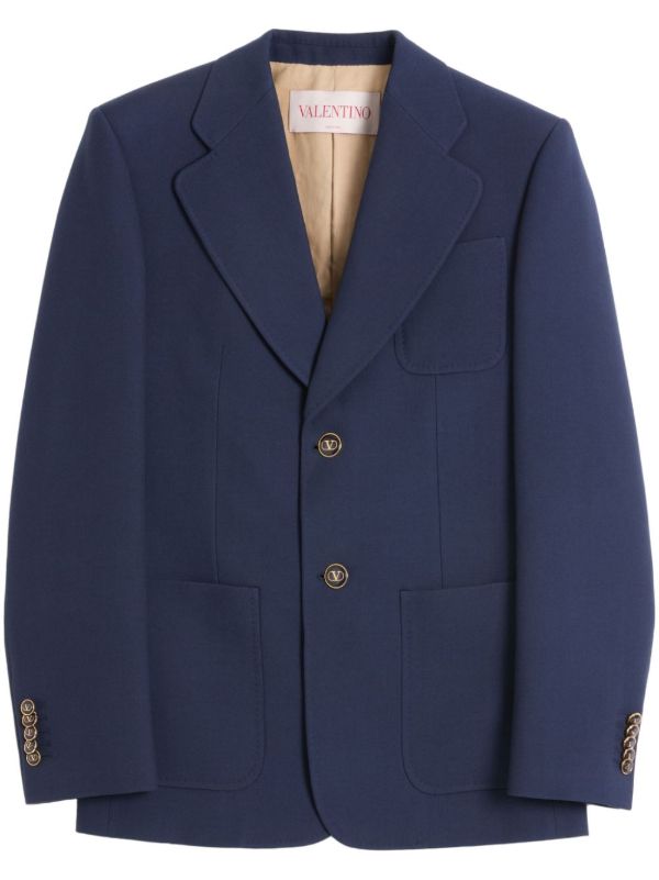 browns Valentino Garavani notch lapels blazer | Browns Blazers