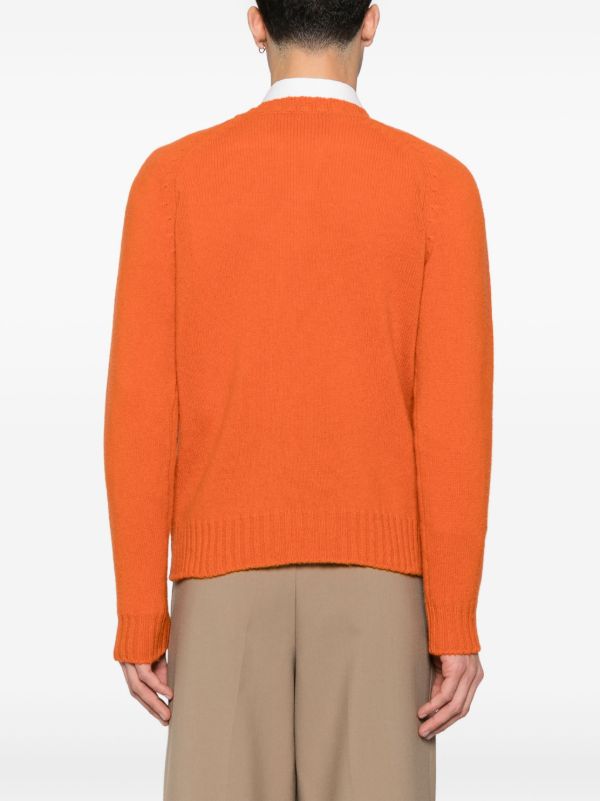 Browns Valentino Garavani Orange VLogo Signature Sweater | Browns Knitted Sweaters