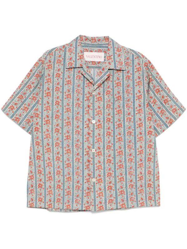 browns Valentino Garavani paisley-print shirt | Browns Shirts