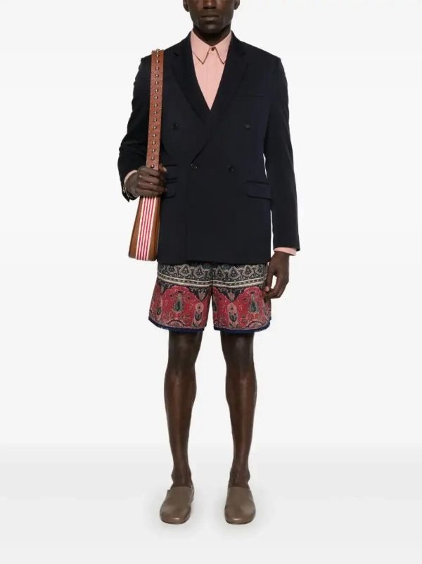 Browns Valentino Garavani Paisley-print Shorts | Browns Bermuda Shorts