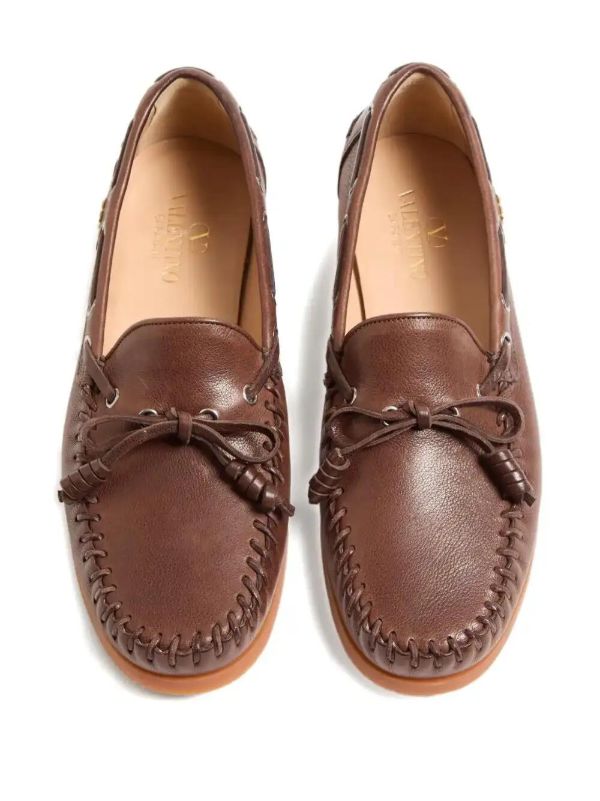 Browns Valentino Garavani Palm Avenue Boat Shoes | Browns Boat Shoes