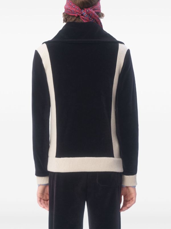 Browns Valentino Garavani Panelled Cardigan | Browns Cardigans