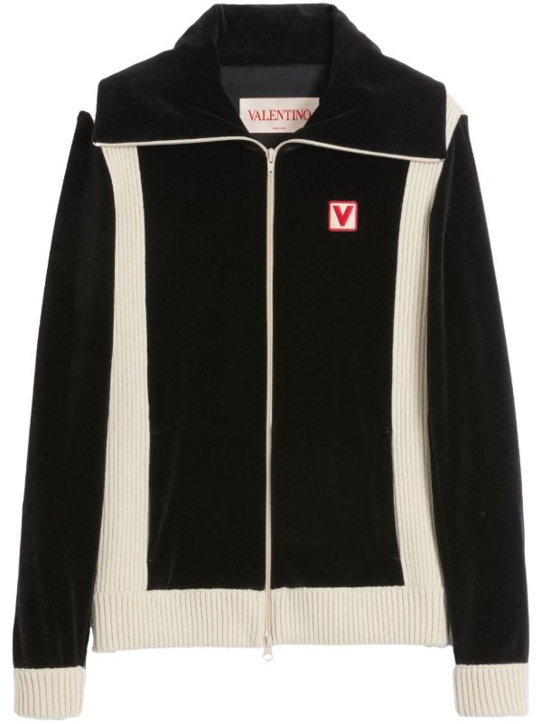 browns Valentino Garavani panelled cardigan | Browns Cardigans