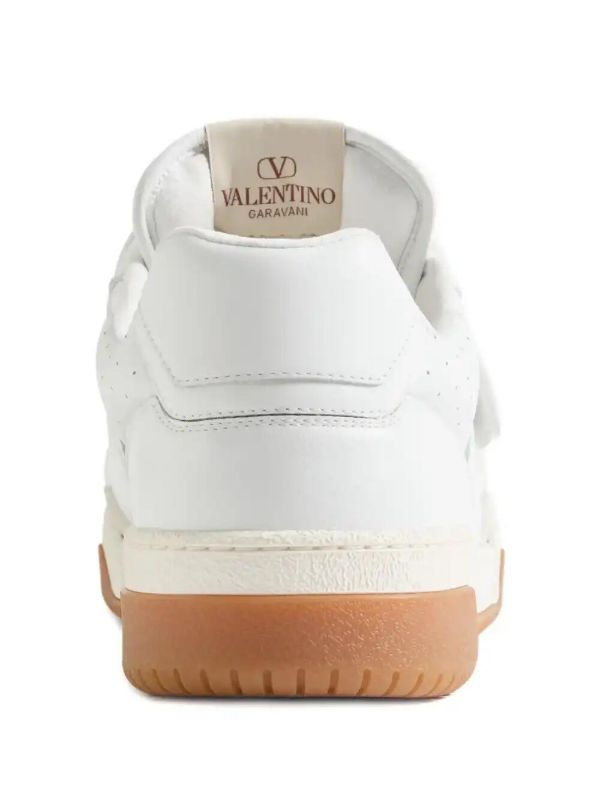 Browns Valentino Garavani Perforated Strap Sneakers | Browns Low-Tops