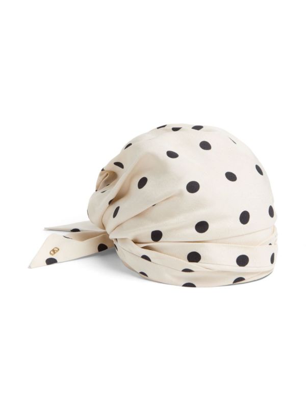 Browns Valentino Garavani Polka-Dot Head Scarf | Browns Hats