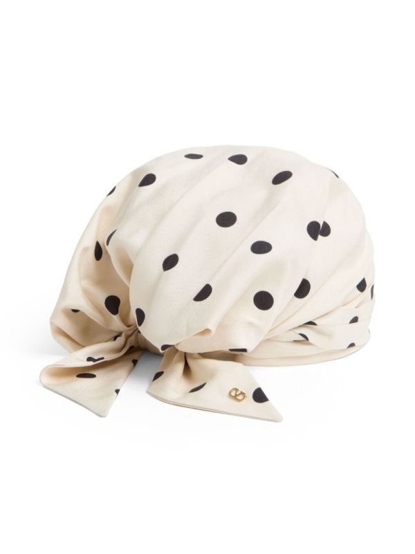 Browns Valentino Garavani Polka-Dot Head Scarf | Browns Hats