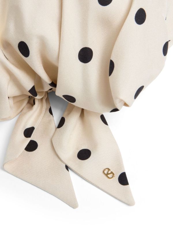 Browns Valentino Garavani Polka-Dot Head Scarf | Browns Hats