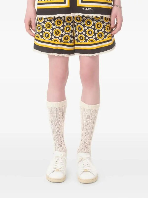 Browns Valentino Garavani Poplin Bermuda Shorts | Browns Bermuda Shorts