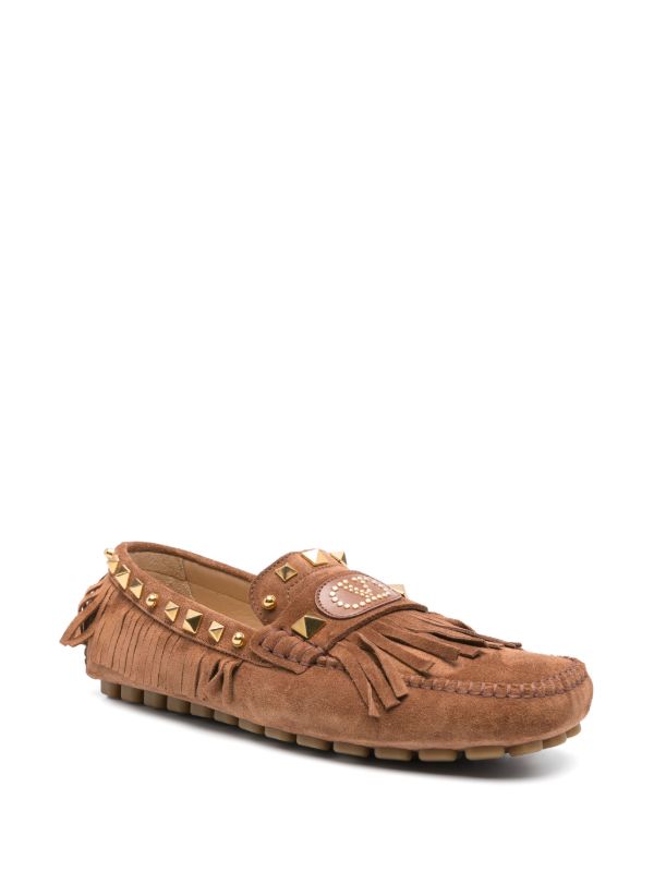 Browns Valentino Garavani Rockstud Loafers | Browns Loafers