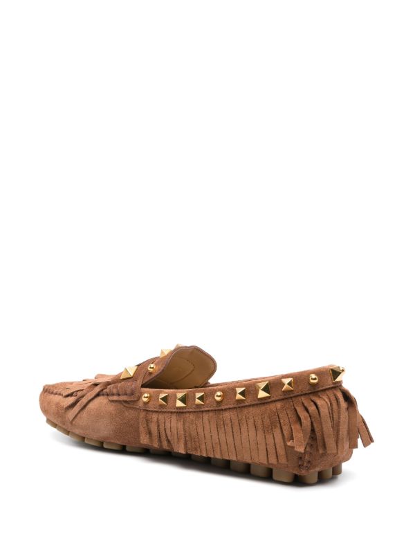 Browns Valentino Garavani Rockstud Loafers | Browns Loafers