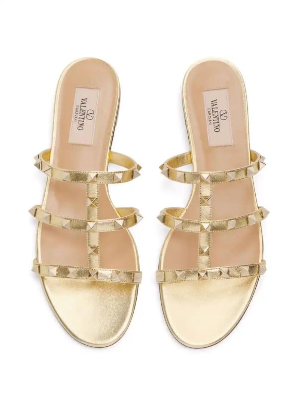 Browns Valentino Garavani Rockstud Sandals | Browns Sandals