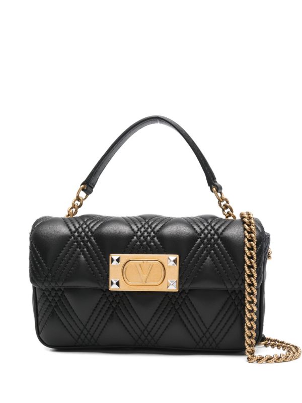 browns Valentino Garavani small Quiltie 67 shoulder bag | Browns Shoulder Bags