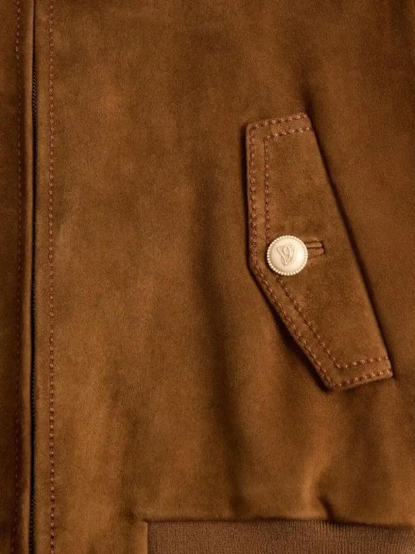 Browns Valentino Garavani Suede Jacket | Browns Leather Jackets