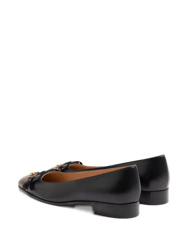 Browns Valentino Garavani Valet Ballet Flats | Browns Ballerina Shoes