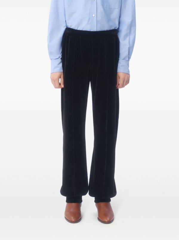 Browns Valentino Garavani Velvet Track Pants | Browns Sweatpants