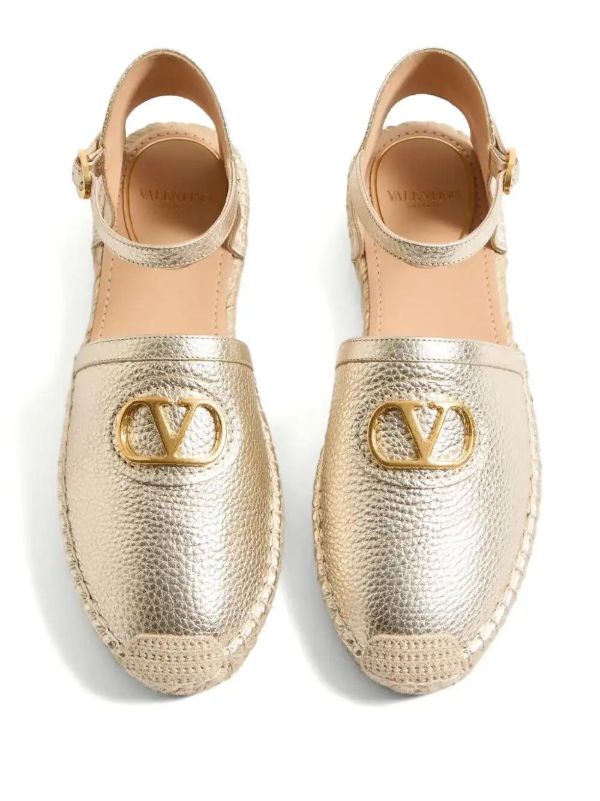 Browns Valentino Garavani VLogo Signature Ballet Flats | Browns Espadrilles