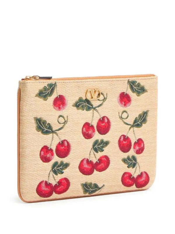Browns Valentino Garavani VLogo Signature Clutch Bag | Browns Clutch Bags