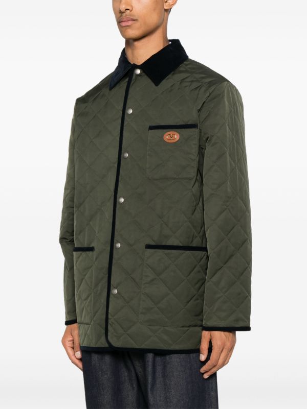Browns Valentino Garavani Vlogo Signature Quilted Jacket | Browns Down Jackets