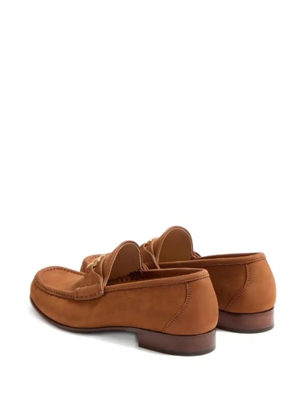 Browns Valentino Garavani VLogo Suede Loafers | Browns Loafers