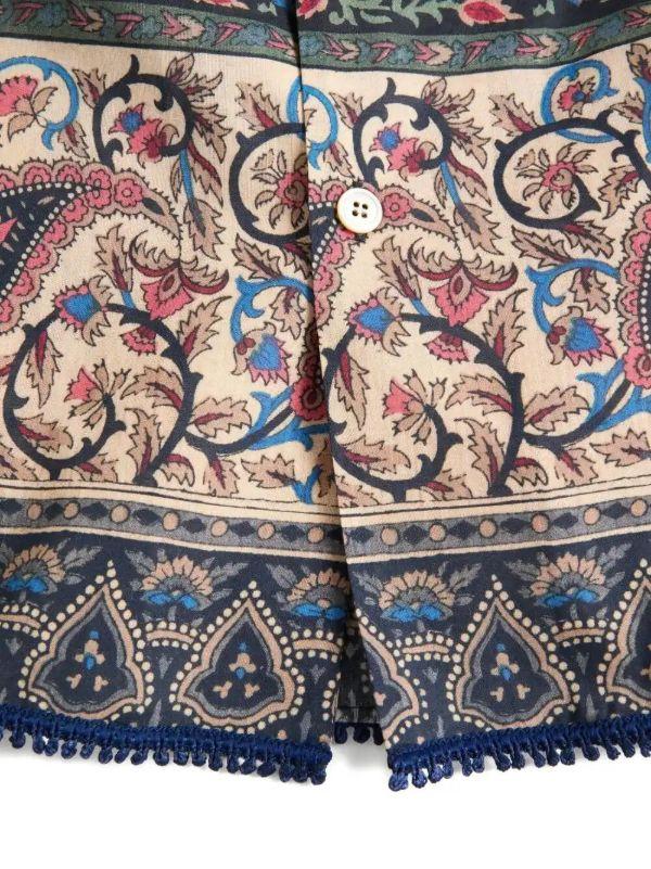 Browns Valentino Garavani Voyage Imaginaire-print Bowling Shirt | Browns Shirts