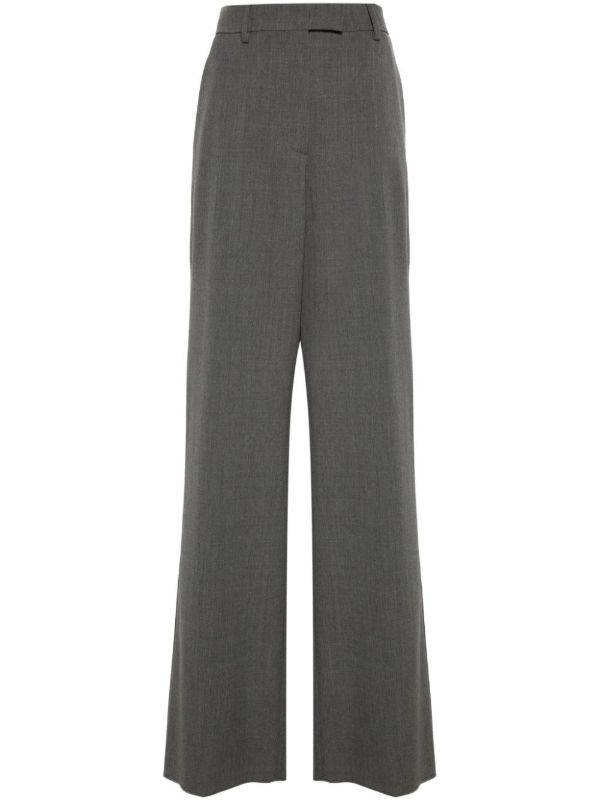 browns Valentino Garavani Wide-Leg Tailored Trousers | Browns Slacks