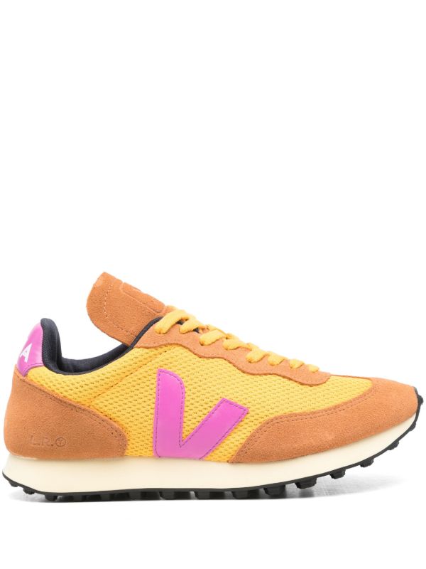 browns VEJA Orange Rio Branco Sneakers | Browns Sneakers
