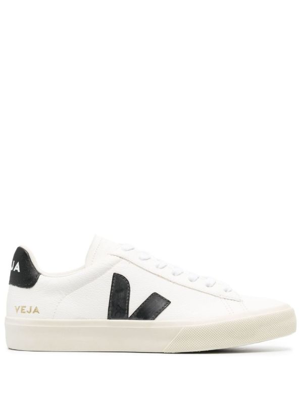 browns VEJA White Campo Leather Sneakers | Browns Sneakers