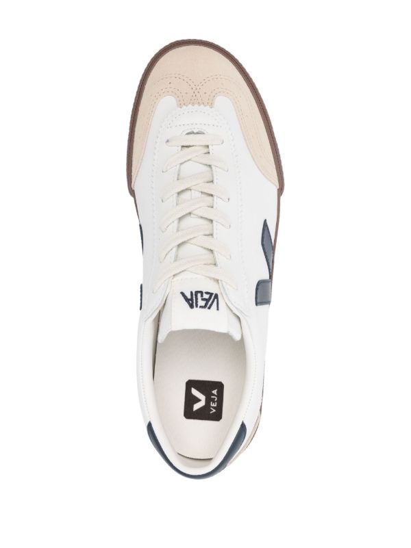 Browns VEJA White Volley Leather Sneakers | Browns Low-Tops