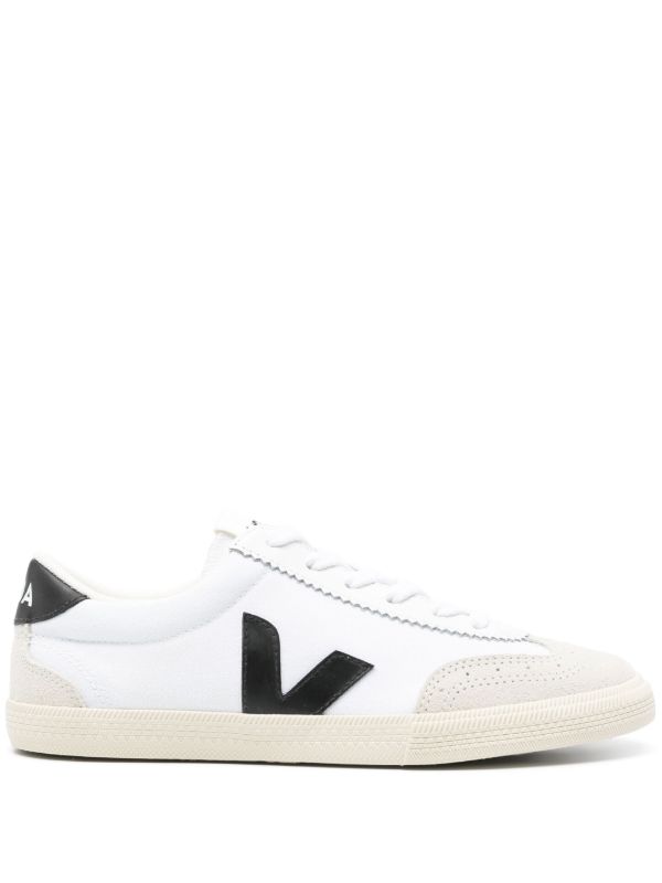 browns VEJA white Volley leather sneakers | Browns Low-Tops