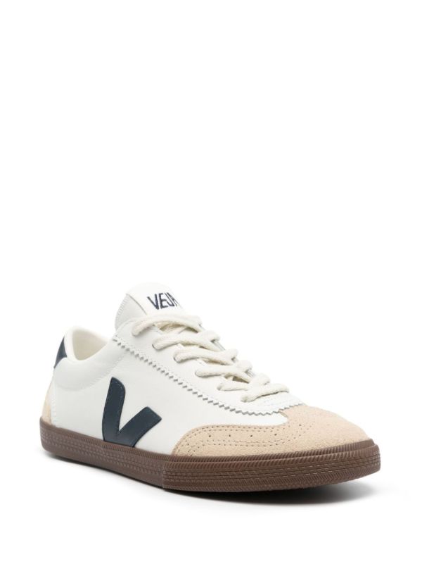 Browns VEJA White Volley Leather Sneakers | Browns Sneakers