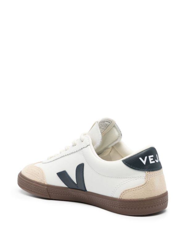 Browns VEJA White Volley Leather Sneakers | Browns Sneakers