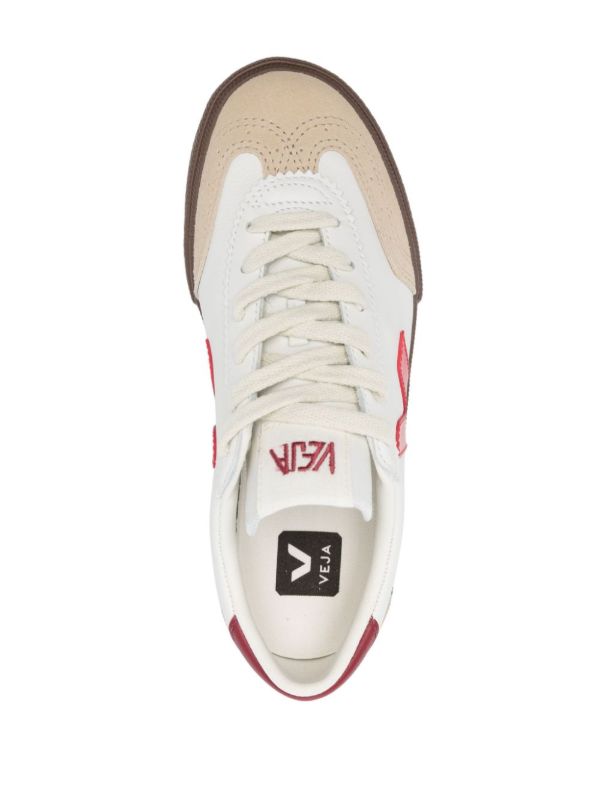 Browns VEJA White Volley Leather Sneakers | Browns Sneakers