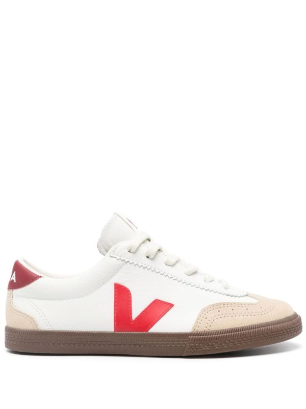 browns VEJA white Volley leather sneakers | Browns Sneakers
