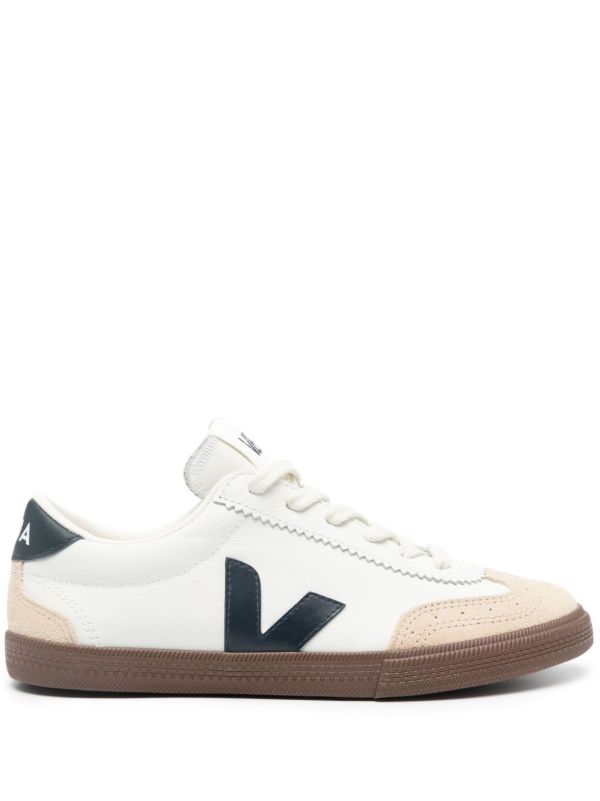 browns VEJA white Volley leather sneakers | Browns Sneakers