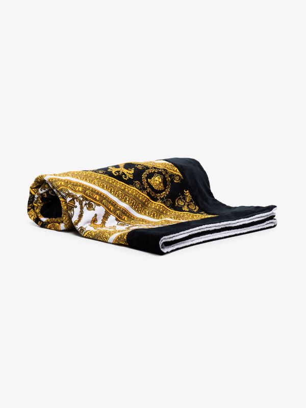 Browns Versace Baroque-print Beach Towel | Browns Towels