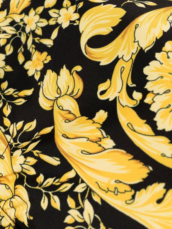 Browns Versace Black Baroque Print Swim Shorts | Browns Swim & Board Shorts