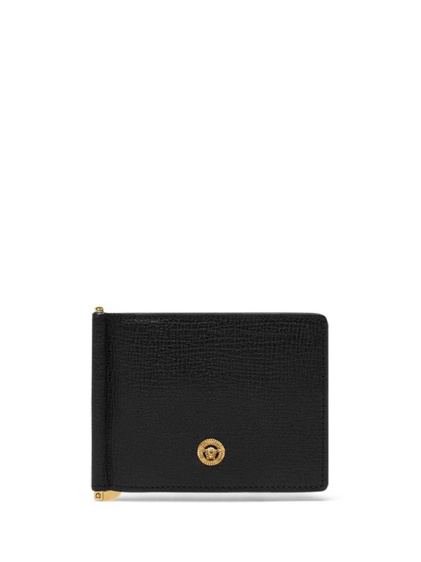 browns Versace Black Medusa Biggie Leather Wallet | Browns Wallets & Billfolds