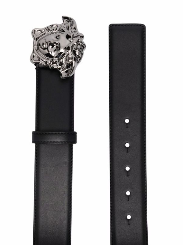 Browns Versace Black Medusa Buckle Belt | Browns Belts