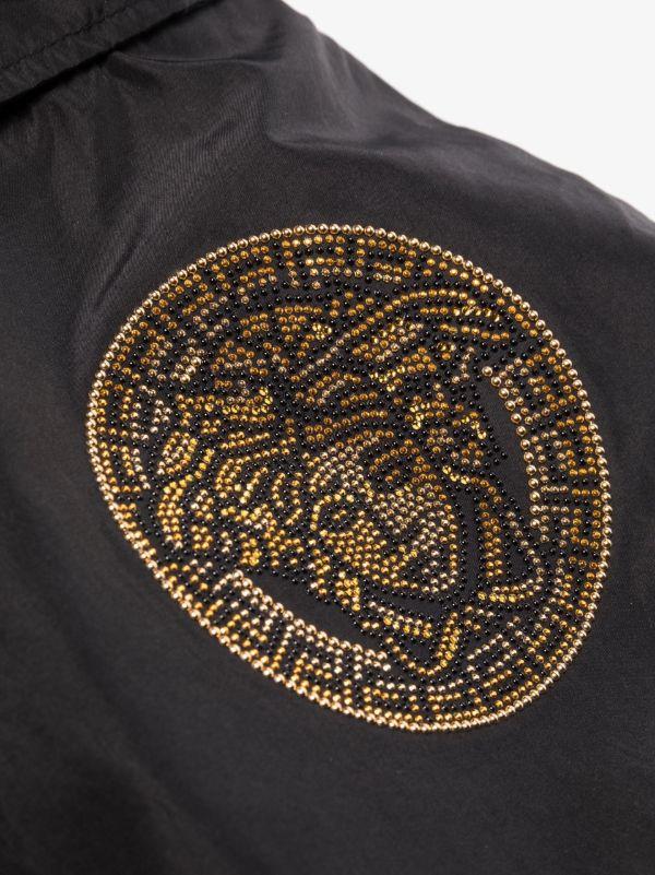 Browns Versace Black Medusa Dog Coat | Browns Pets Accessories