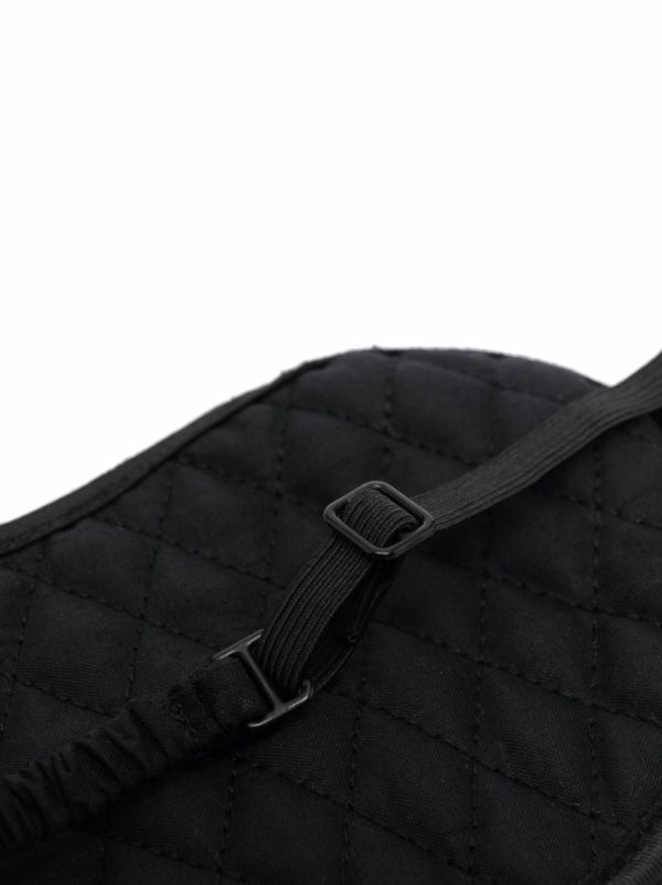 Browns Versace Black Medusa Head Sleep Mask | Browns Travel Accessories