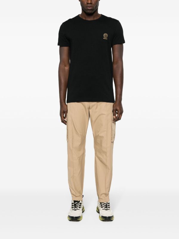 Browns Versace Black Medusa Undershirt (pack Of Two) | Browns T-Shirts